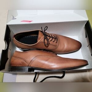 Aldo tan/brown leather shoes and Timberland belt size 32